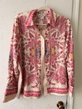 Rachel Zoe Printed Womens Shirt